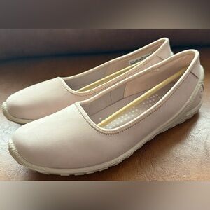 ECCO Biom Lite Rose Dust Nubuck Slip-On Flats Women’s 9-9.5 EU 40 NWB